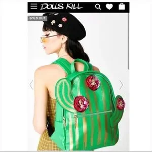Betsey Johnson NEW Cactus Backpack